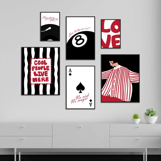 Red & Black collection